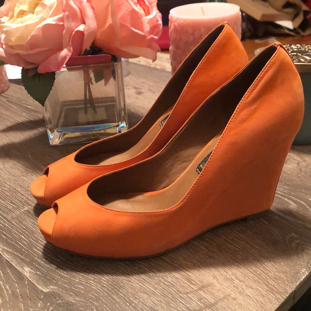 Steven By Madden | Peep Toe Wedges